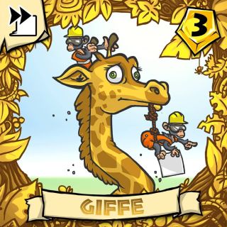 Před Vánoci si představíme další postavu z karetní hry #KomboAfrika. Je to žirafa GIFFE 🦒. Opičáci zrovna opravovali své...
